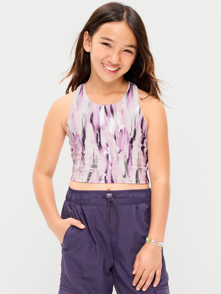 PowerSoft Longline Sports Bra for Girls