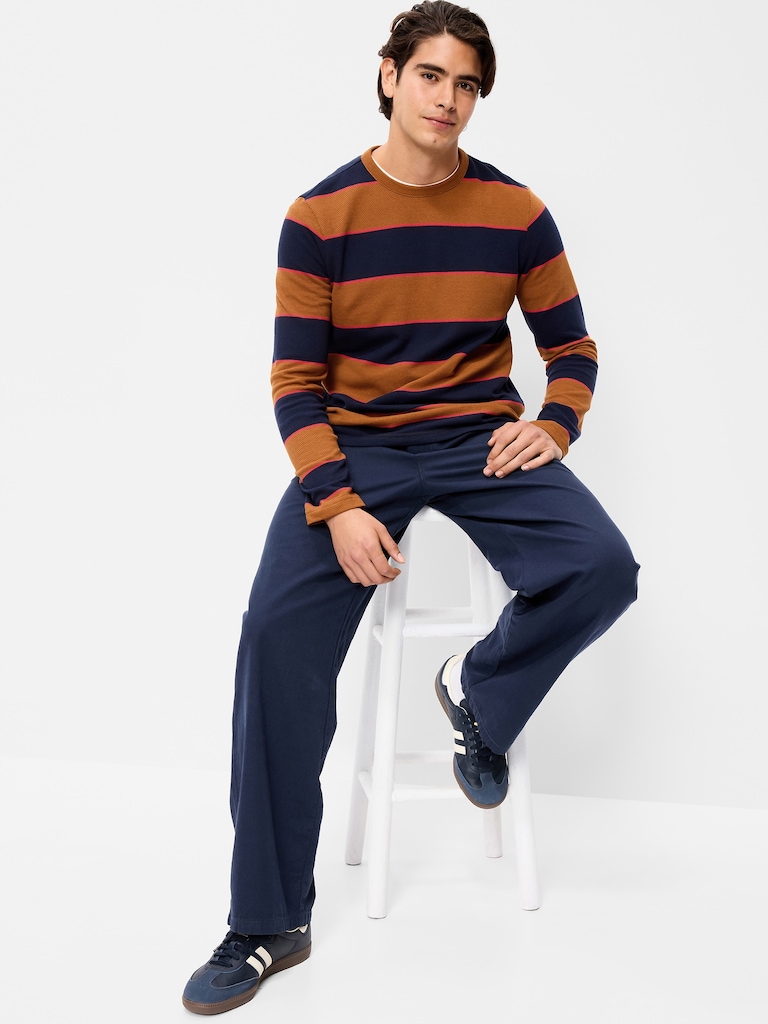 Long-Sleeve Striped T-Shirt