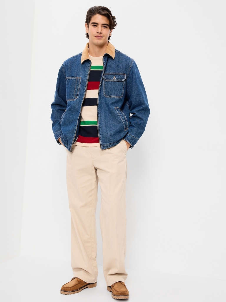 T-shirt à rayures à manches longues