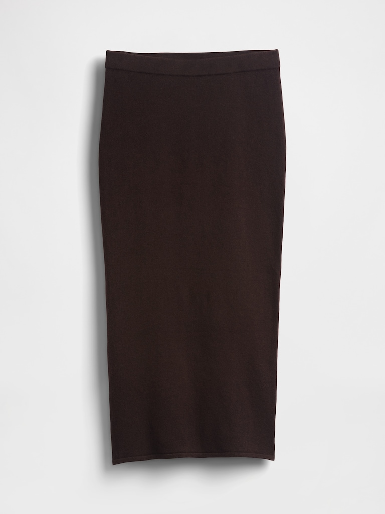 CashSoft Stretch Midi Skirt