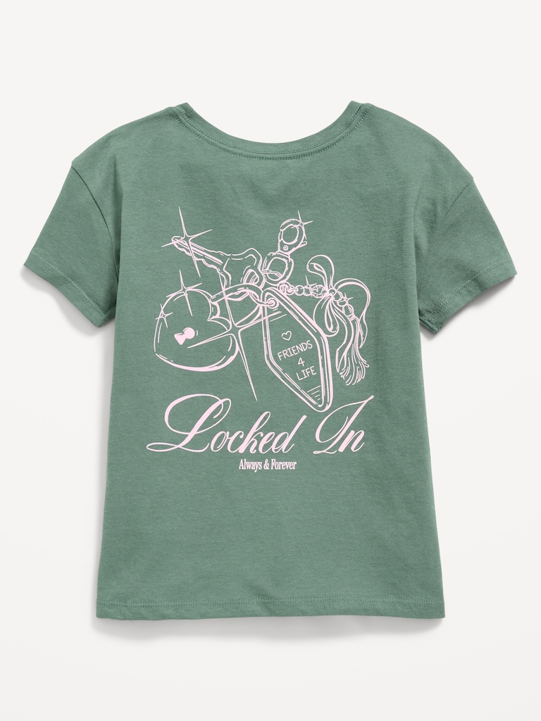 Short-Sleeve Graphic T-Shirt for Girls