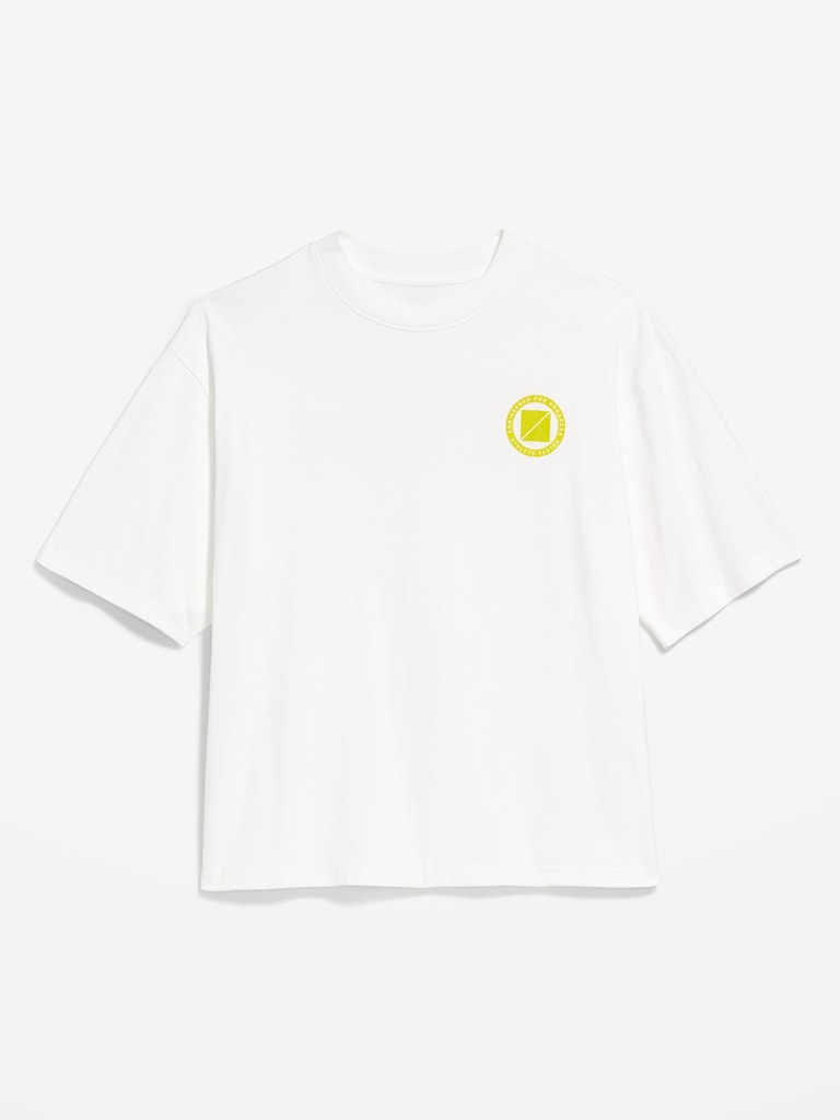 Heavyweight Graphic Cropped T-Shirt