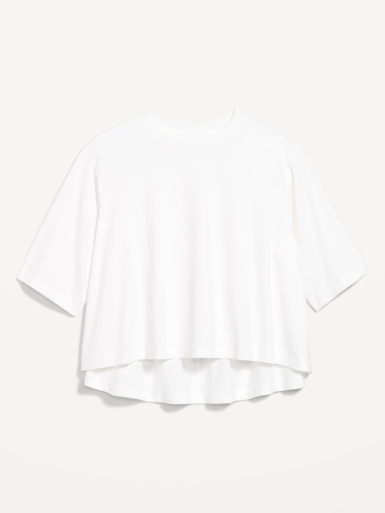 Short-Sleeve Trapeze T-Shirt