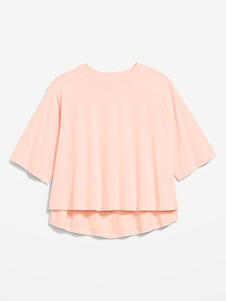 Short-Sleeve Trapeze T-Shirt