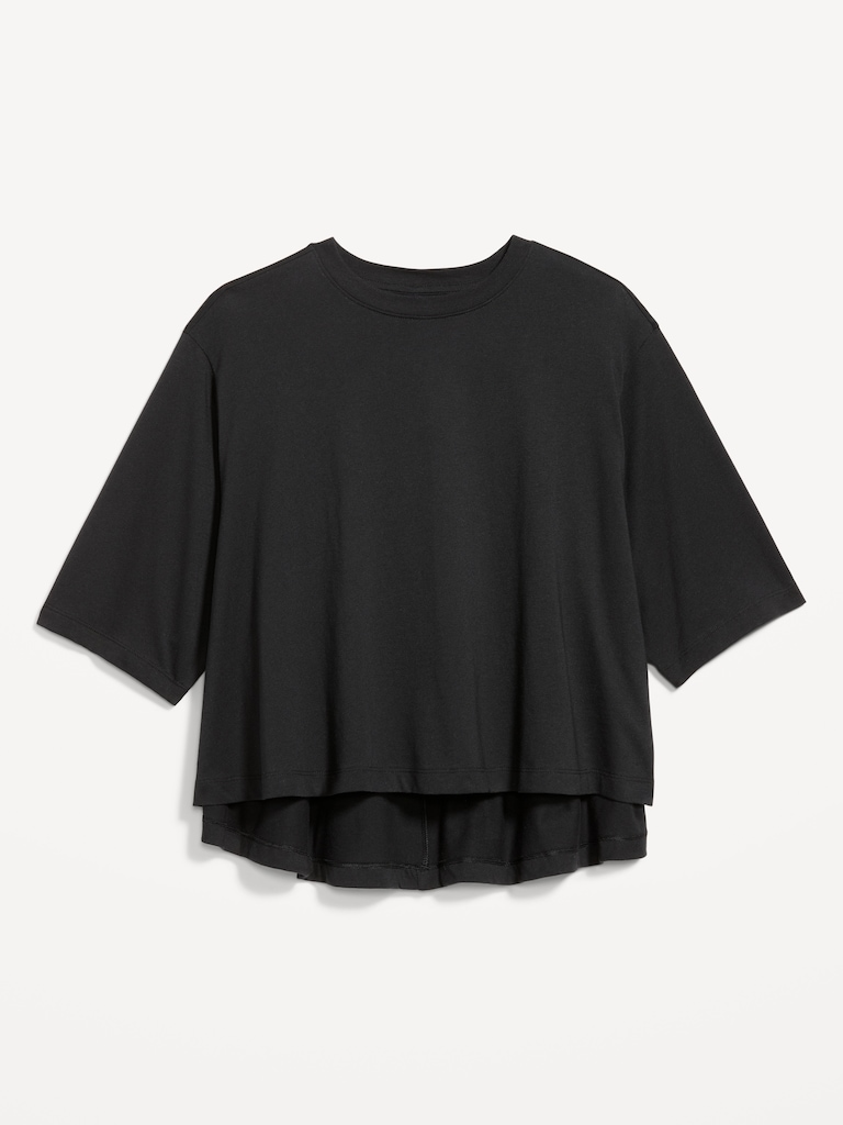 Short-Sleeve Trapeze T-Shirt