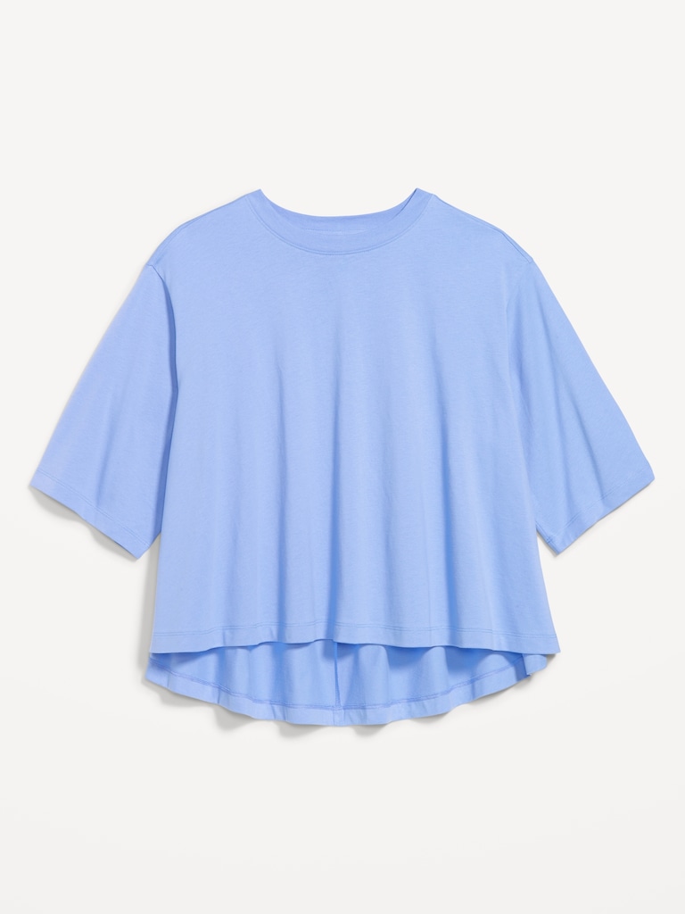 Short-Sleeve Trapeze T-Shirt