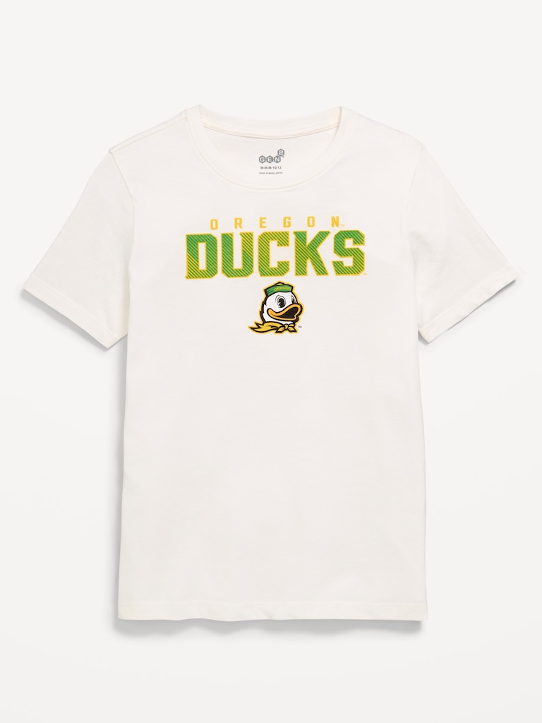 College Graphic Gender-Neutral T-Shirt for Kids