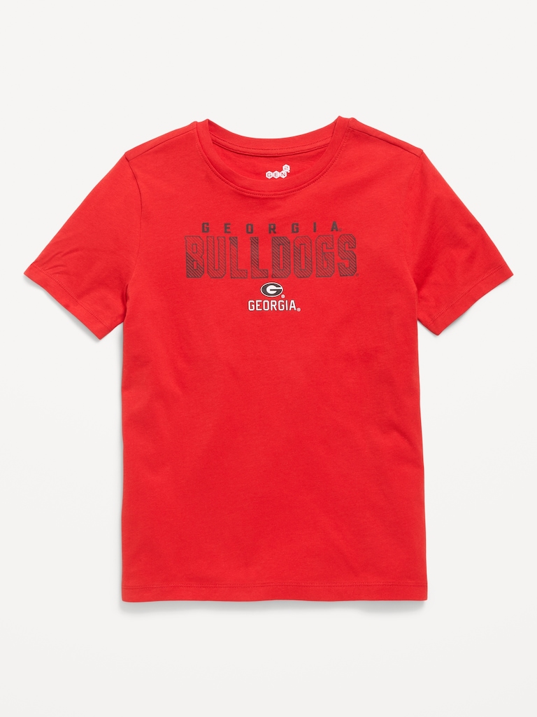 College Graphic Gender-Neutral T-Shirt for Kids