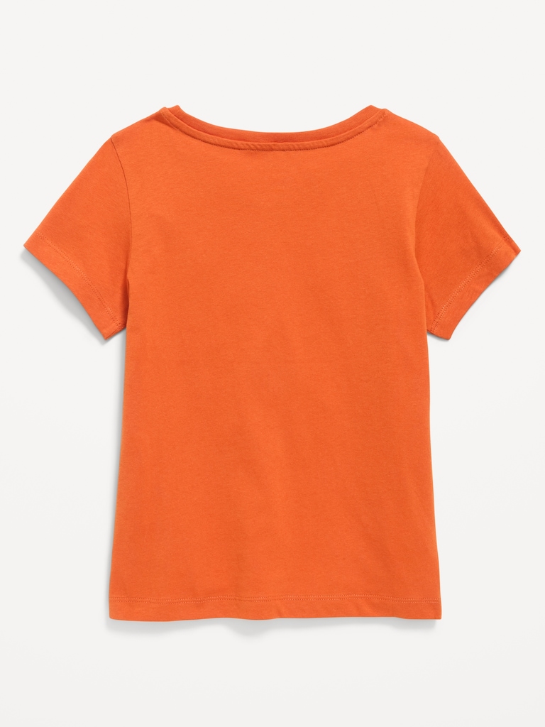 College Graphic T-Shirt for Girls