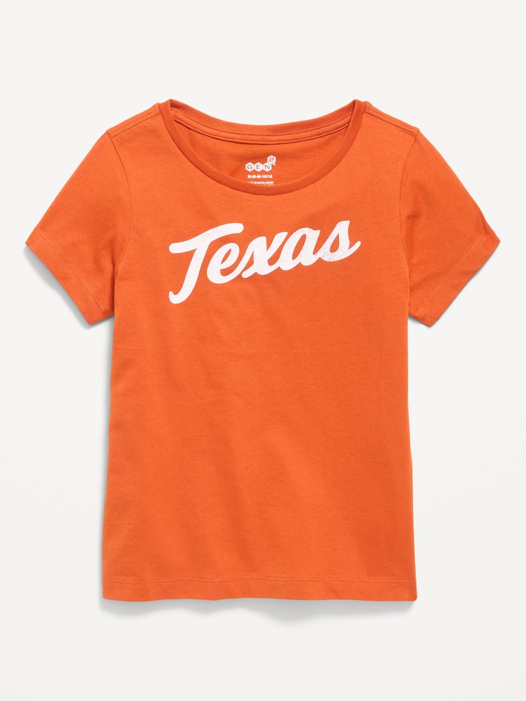 College Graphic T-Shirt for Girls
