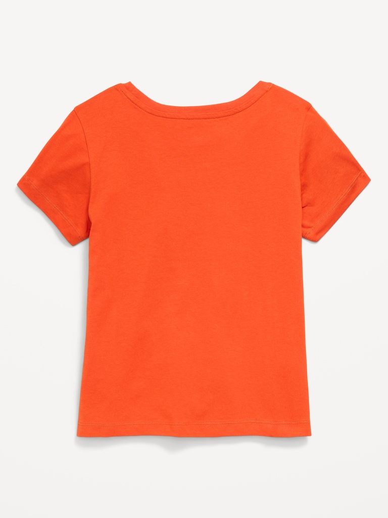 College Graphic T-Shirt for Girls