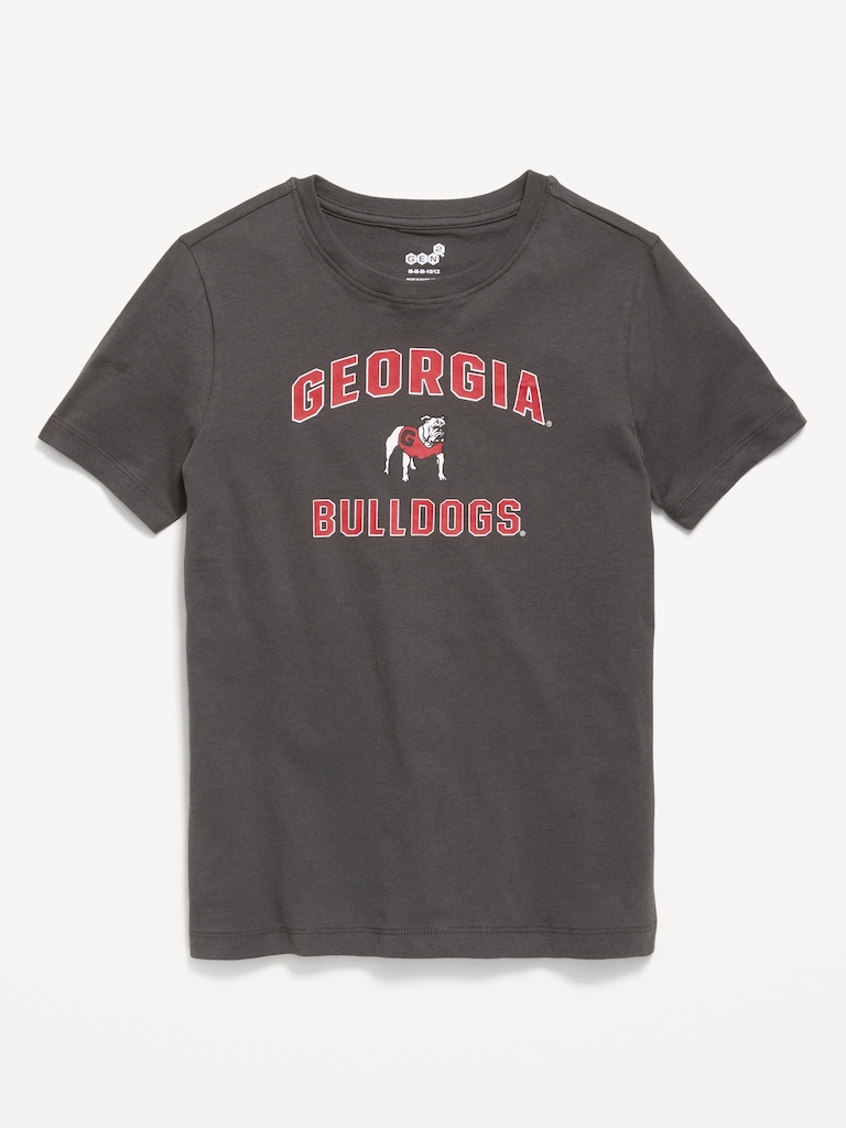 College Graphic Gender-Neutral T-Shirt for Kids