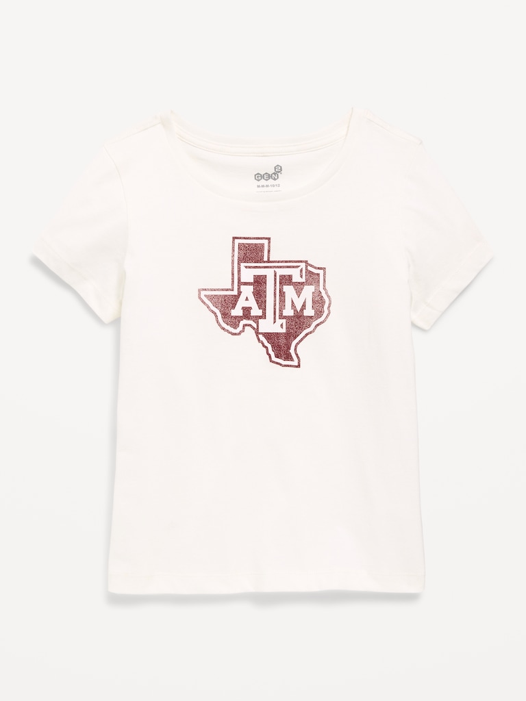College Graphic T-Shirt for Girls
