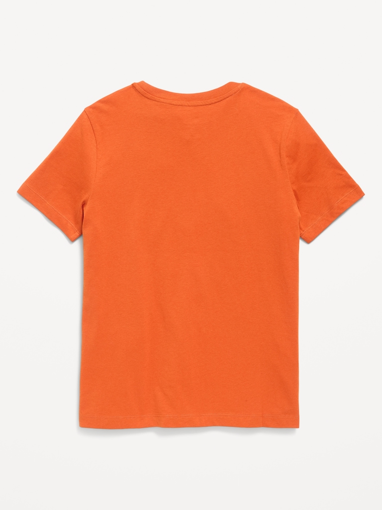 College Graphic Gender-Neutral T-Shirt for Kids