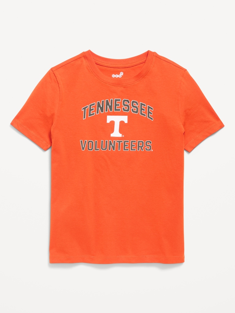 College Graphic Gender-Neutral T-Shirt for Kids