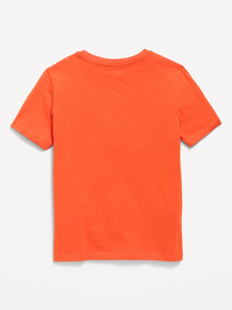 College Graphic Gender-Neutral T-Shirt for Kids