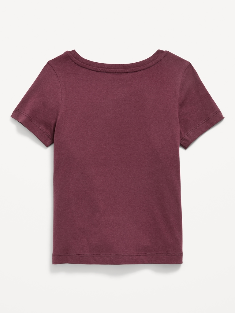 College Graphic T-Shirt for Toddler Girls