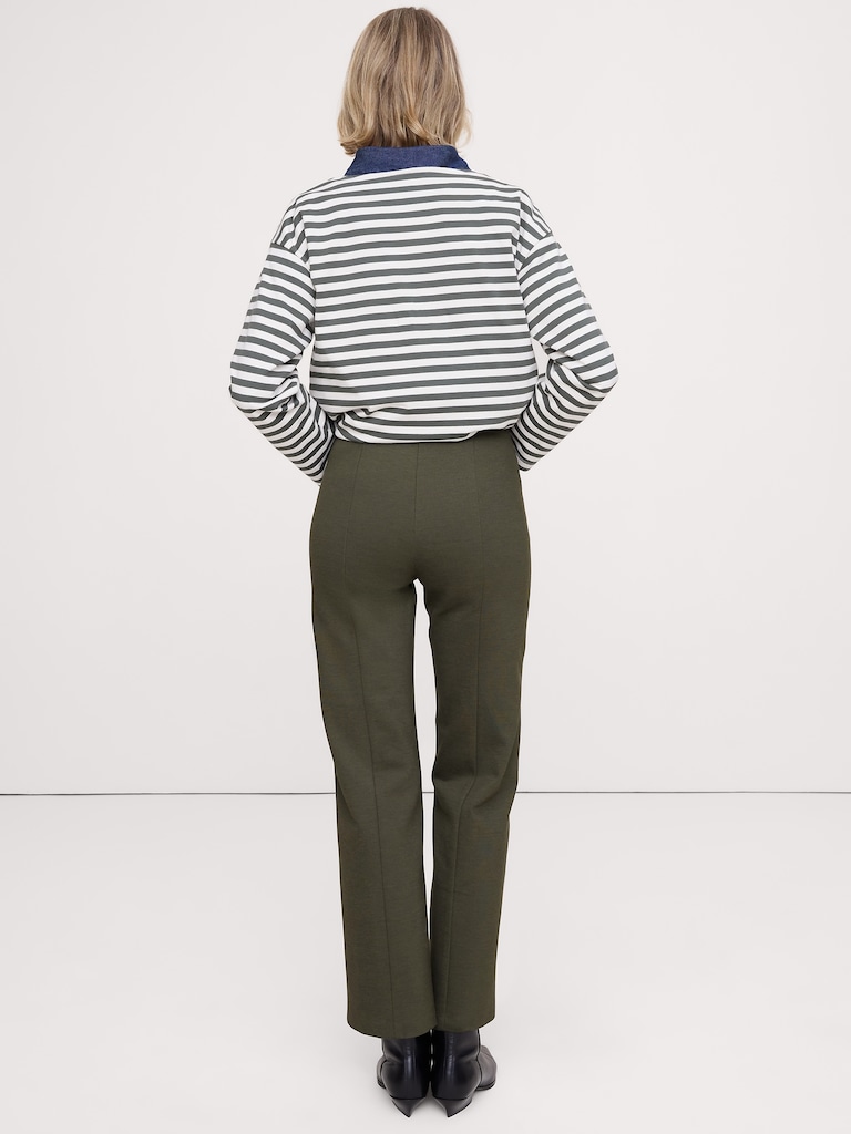 Straight Everywhere Ponte Ankle Pant