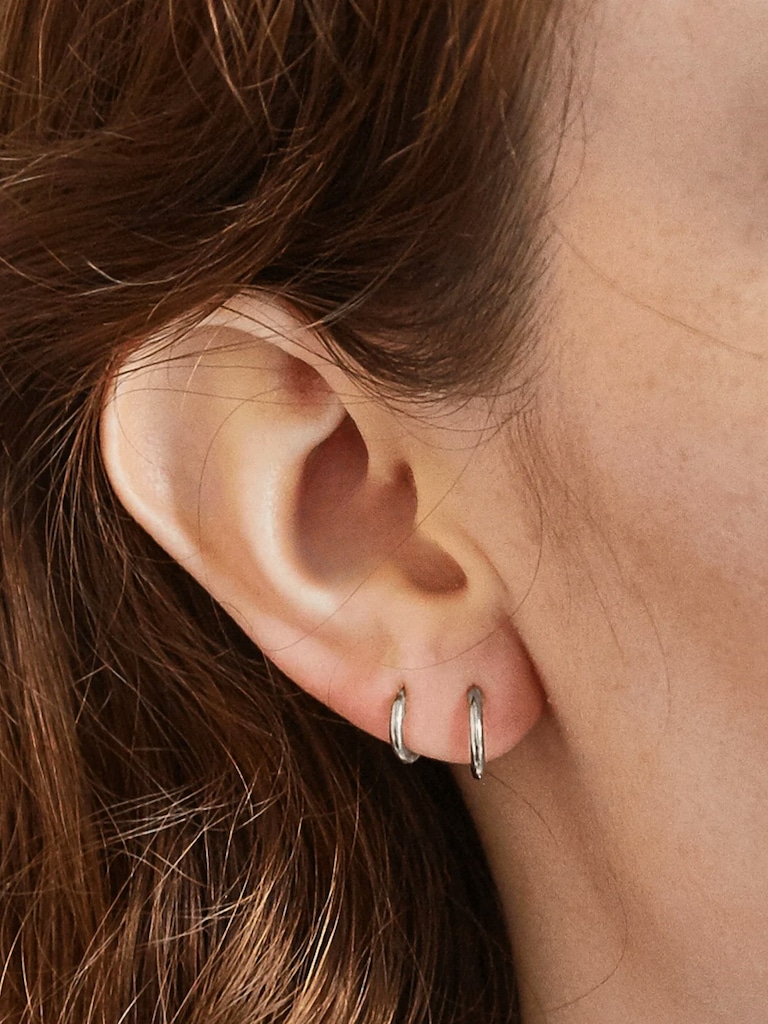 Mini Hoop Earrings Double Pack