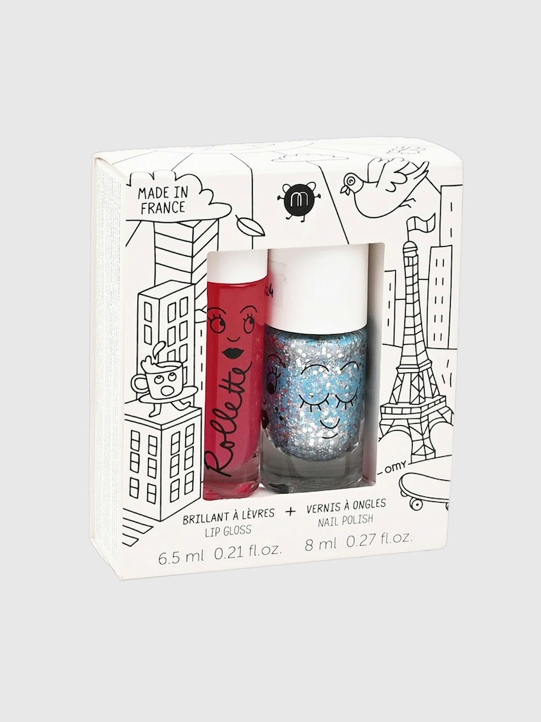 Nailmatic Nail Polish and Lip Gloss Magique Set