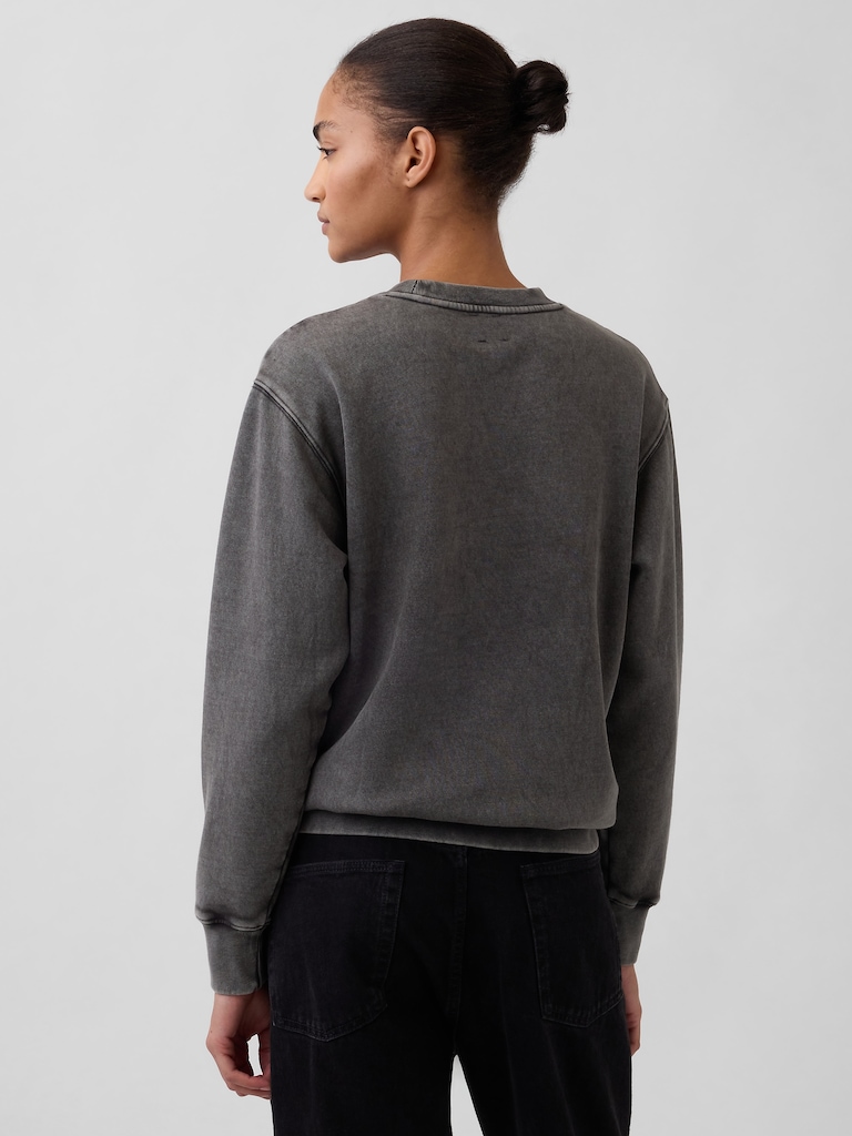 VintageSoft Gap Logo Tunic Sweatshirt