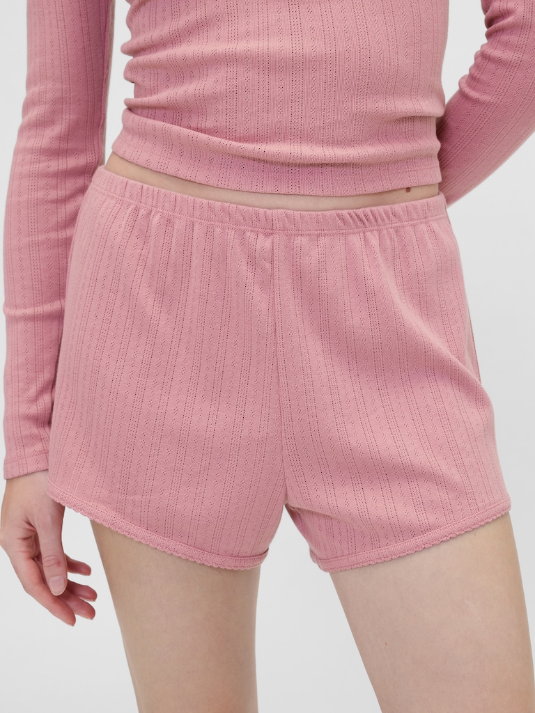 Gap × Summer Fridays Pointelle PJ Shorts