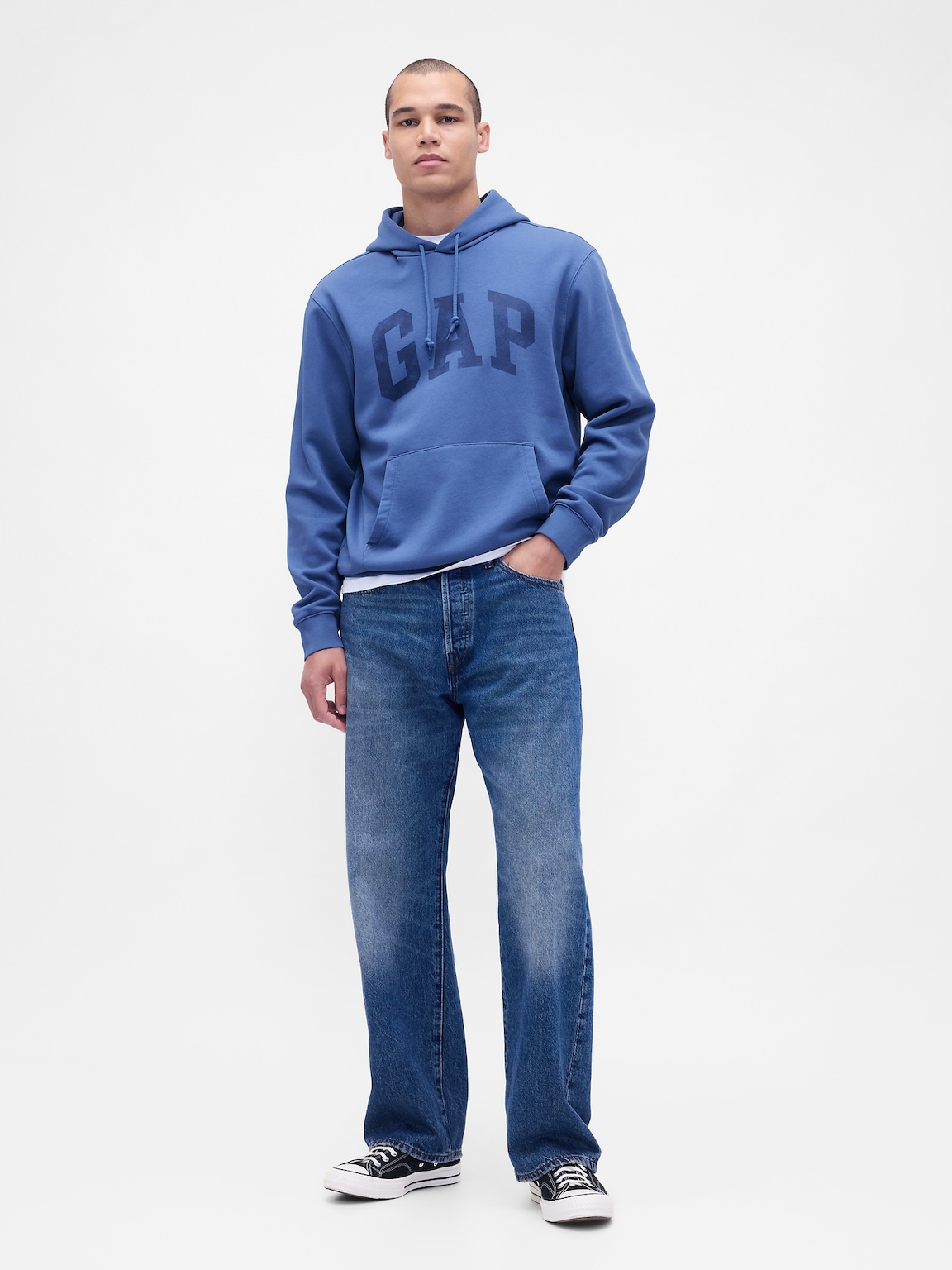 Adult VintageSoft Arch Logo Hoodie