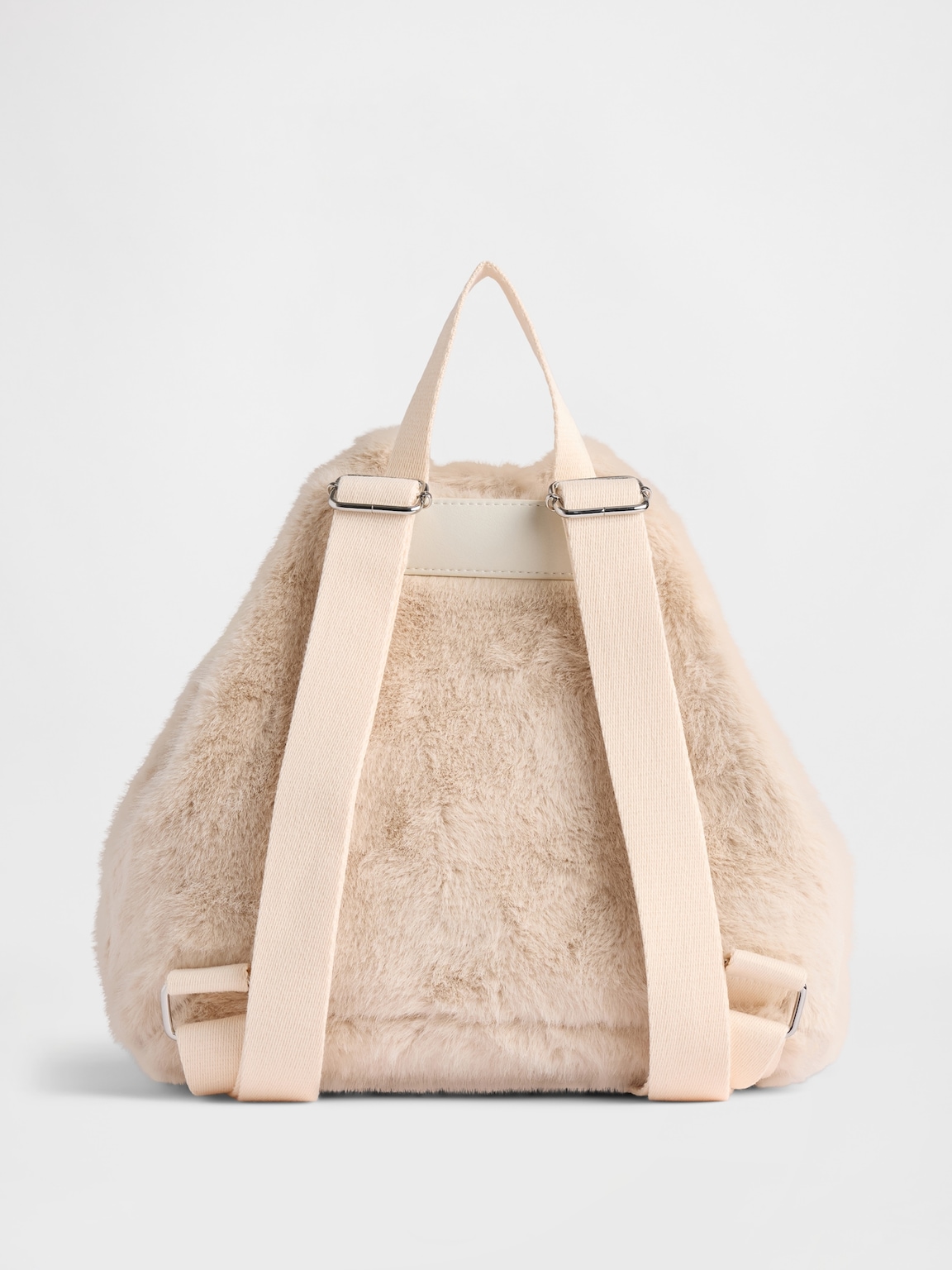 Kids Faux Fur Backpack