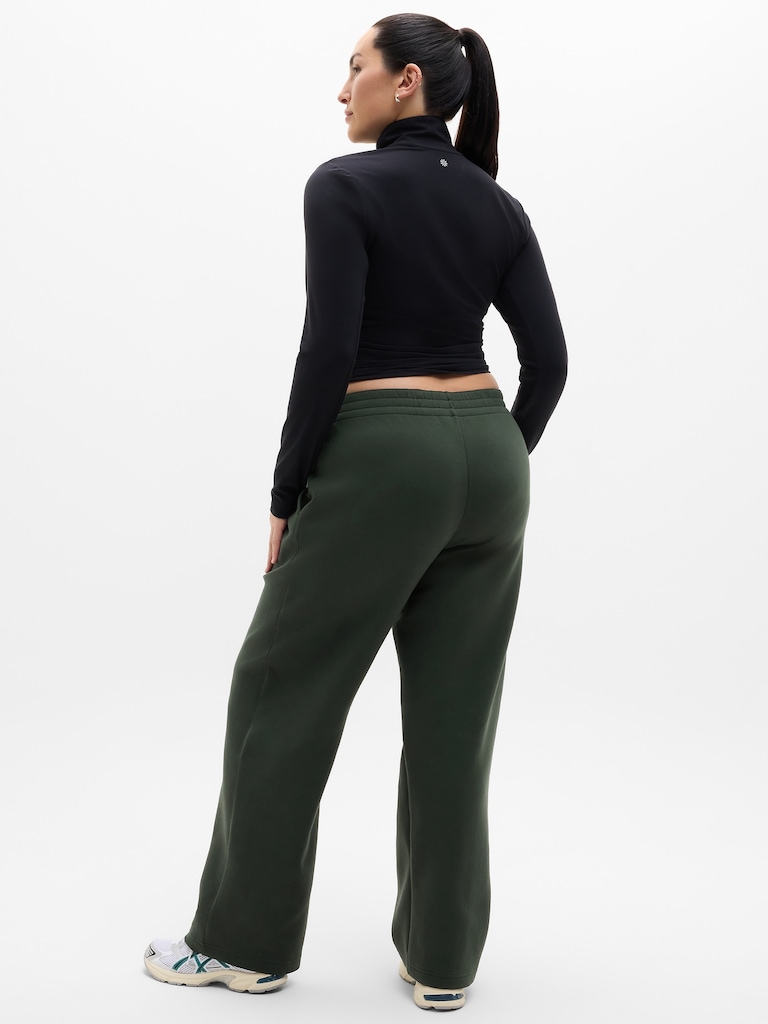 Form Knit Mid Rise Straight Pant