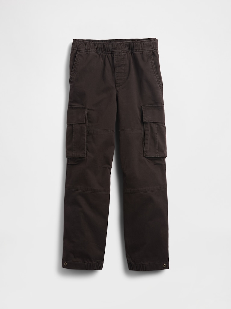 Kids Jersey-Lined Cargo Pants