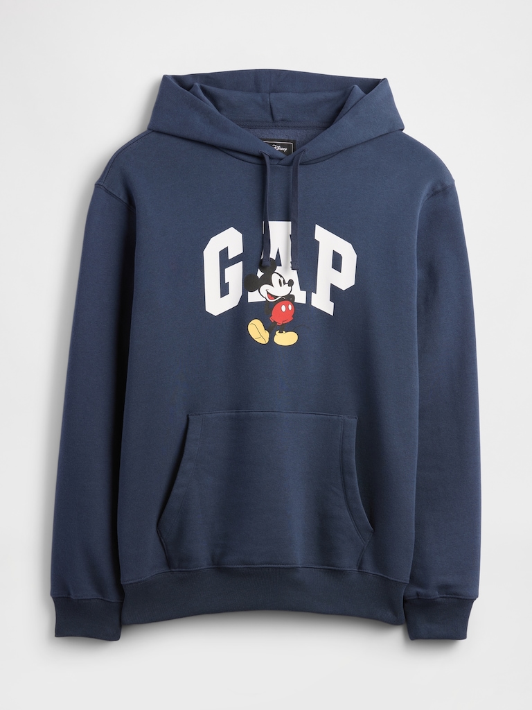 Disney × Mickey Mouse Relaxed Logo Hoodie