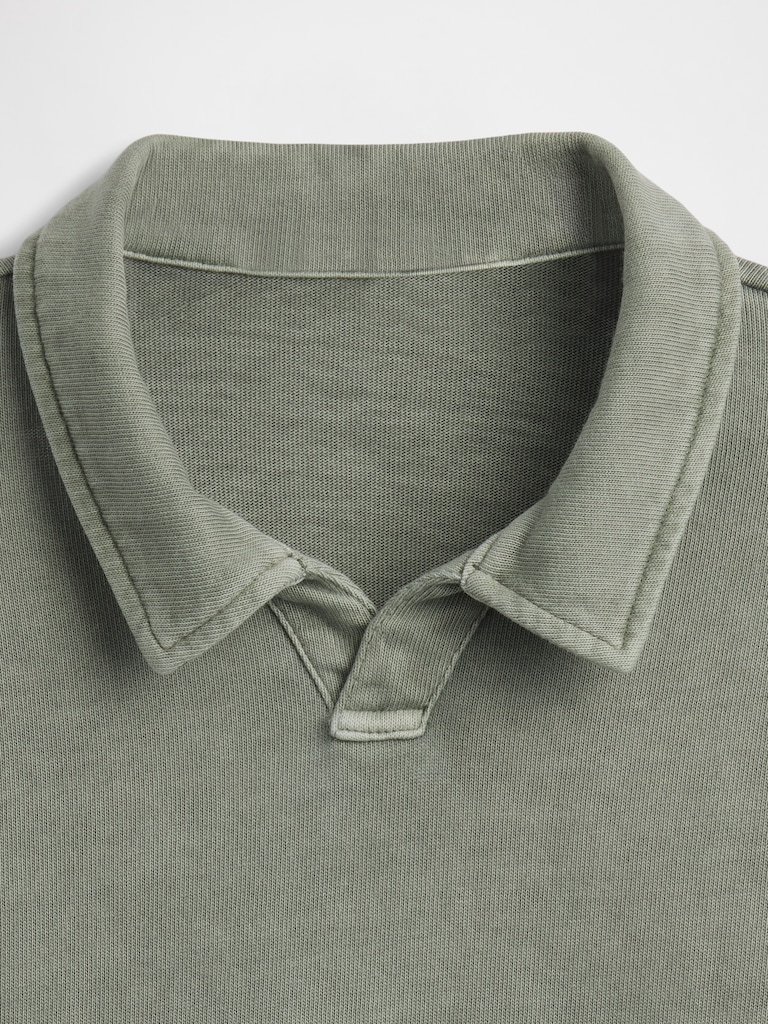 Kids Relaxed Washed Polo Shirt