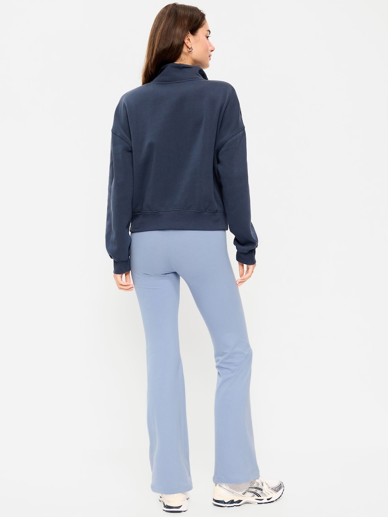 High-Waisted Fashion Flare Leggings