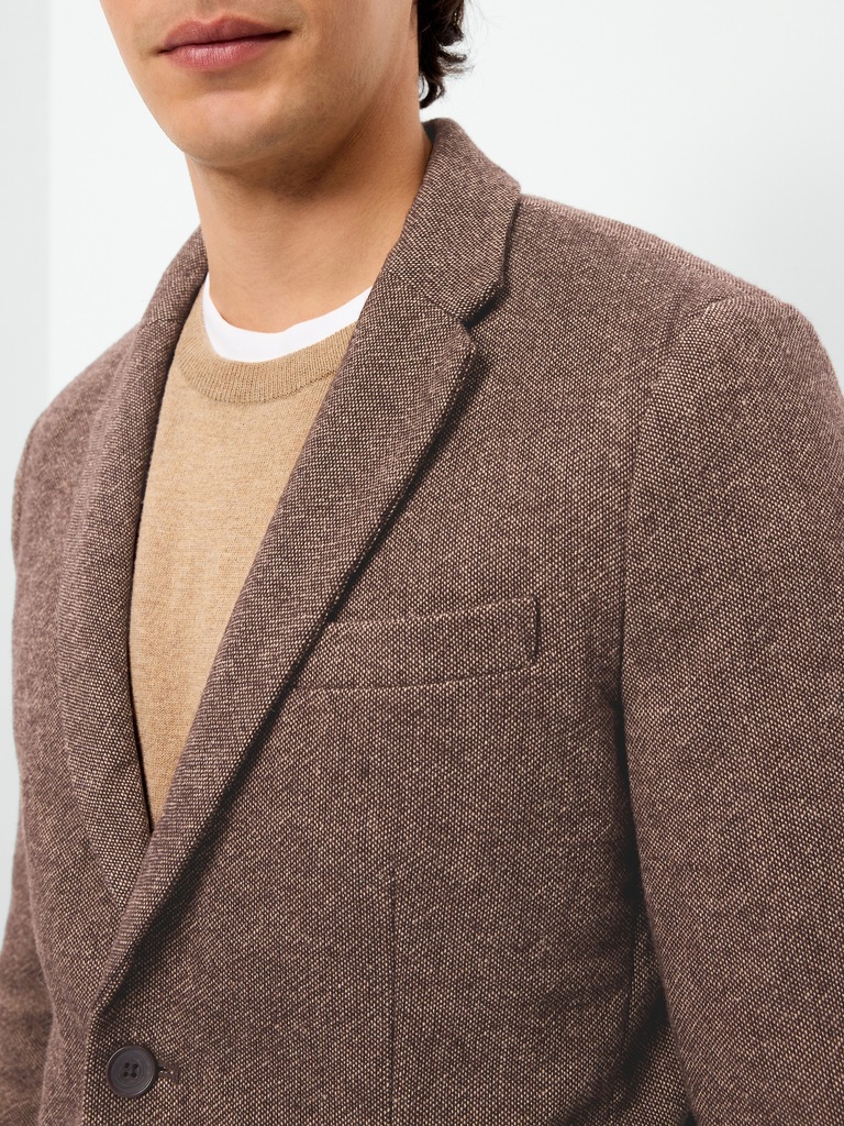 Wool-Blend Blazer