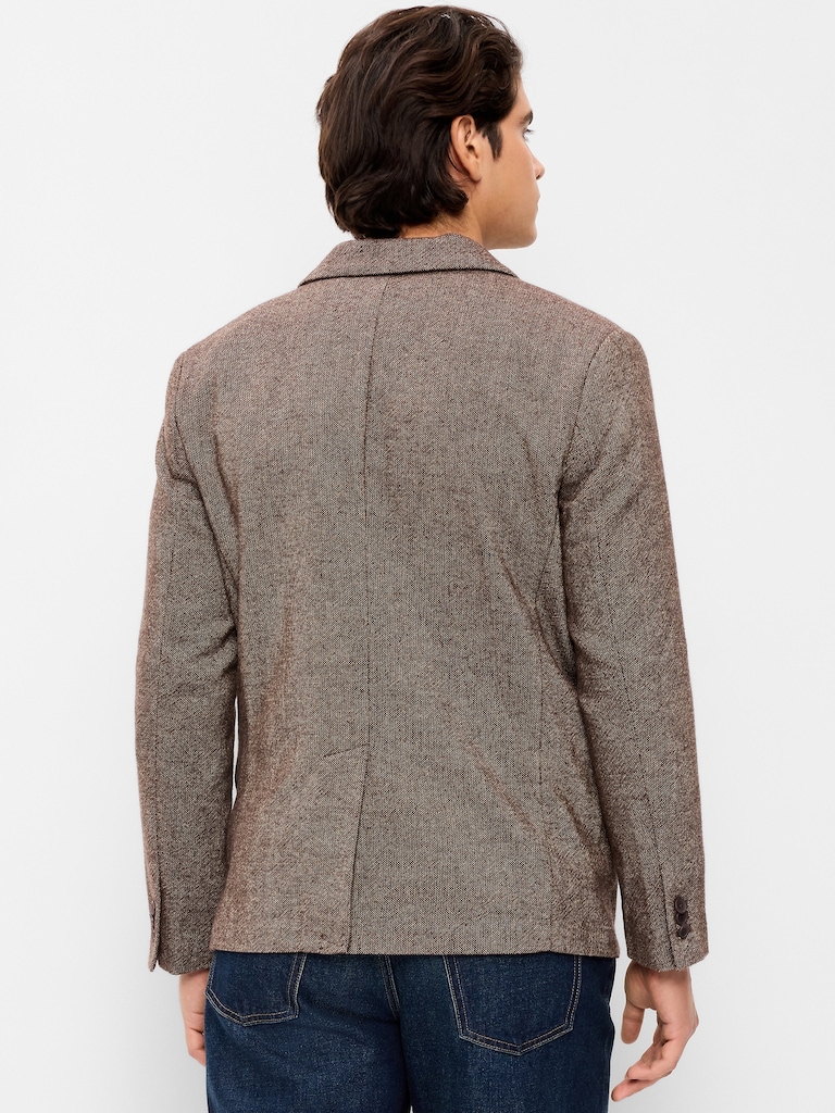 Wool-Blend Blazer