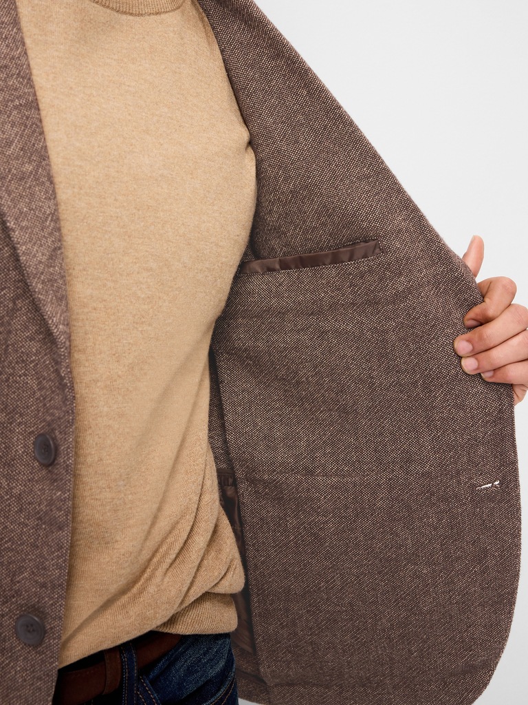 Wool-Blend Blazer