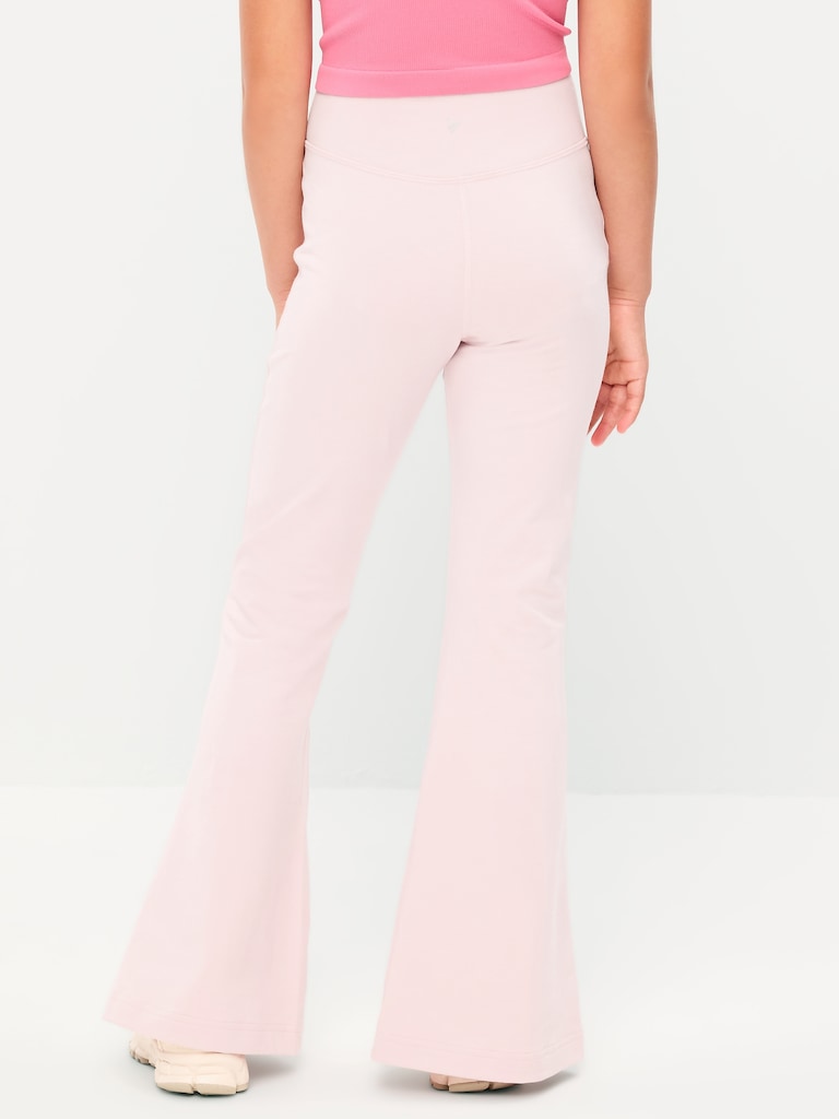 High-Waisted PowerChill Flare Leggings for Girls