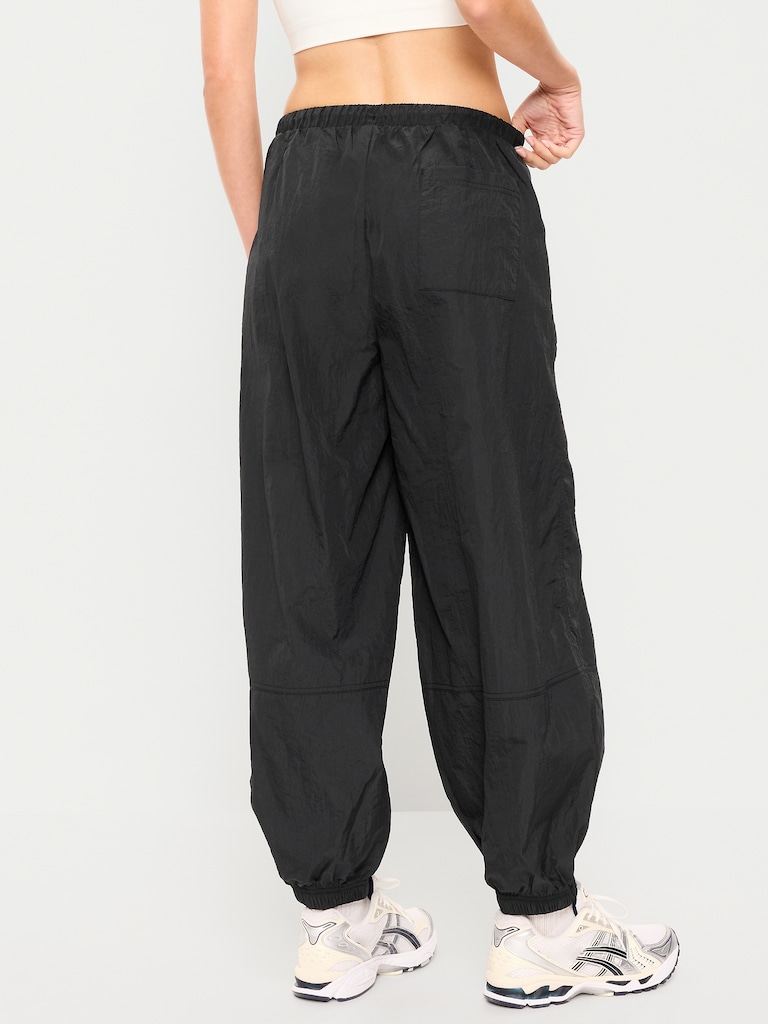 Pull-On Bubble Windbreaker Pants
