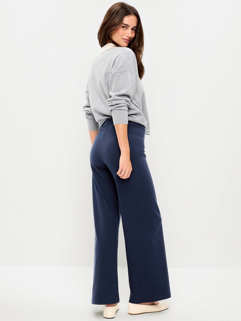 High-Waisted Fashion Wide-Leg Leggings