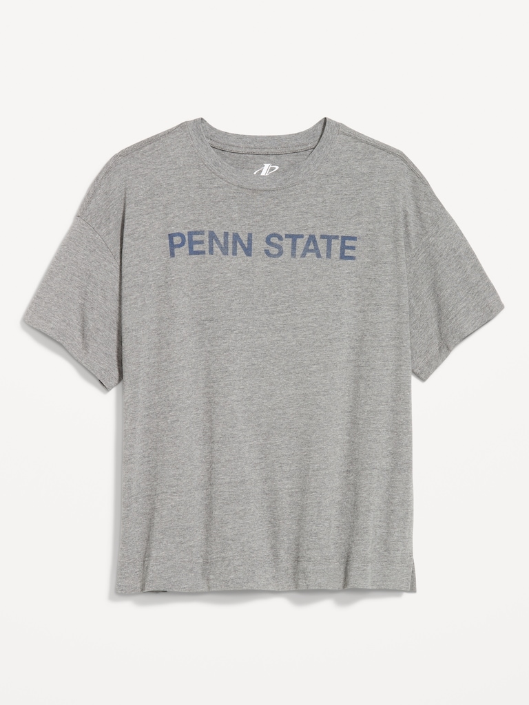 College Crew-Neck T-Shirt for Women