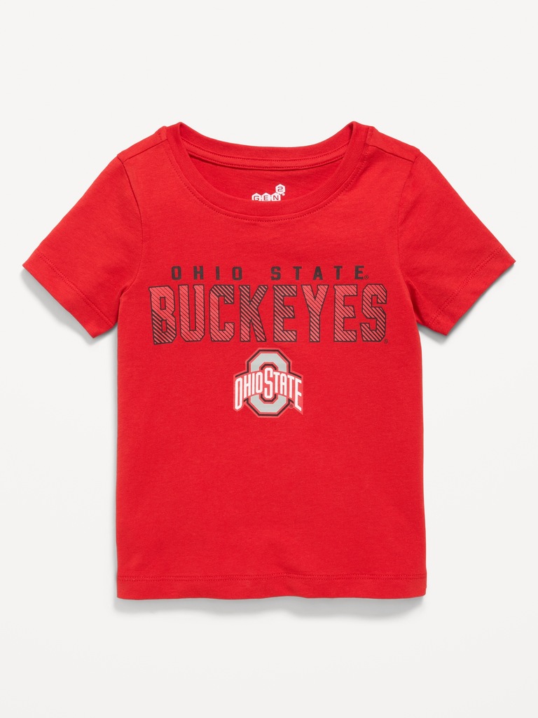 College Graphic Unisex T-Shirt for Toddler