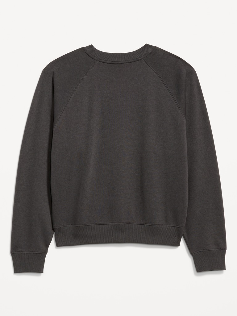 College Crew-Neck Sweatshirt for Women