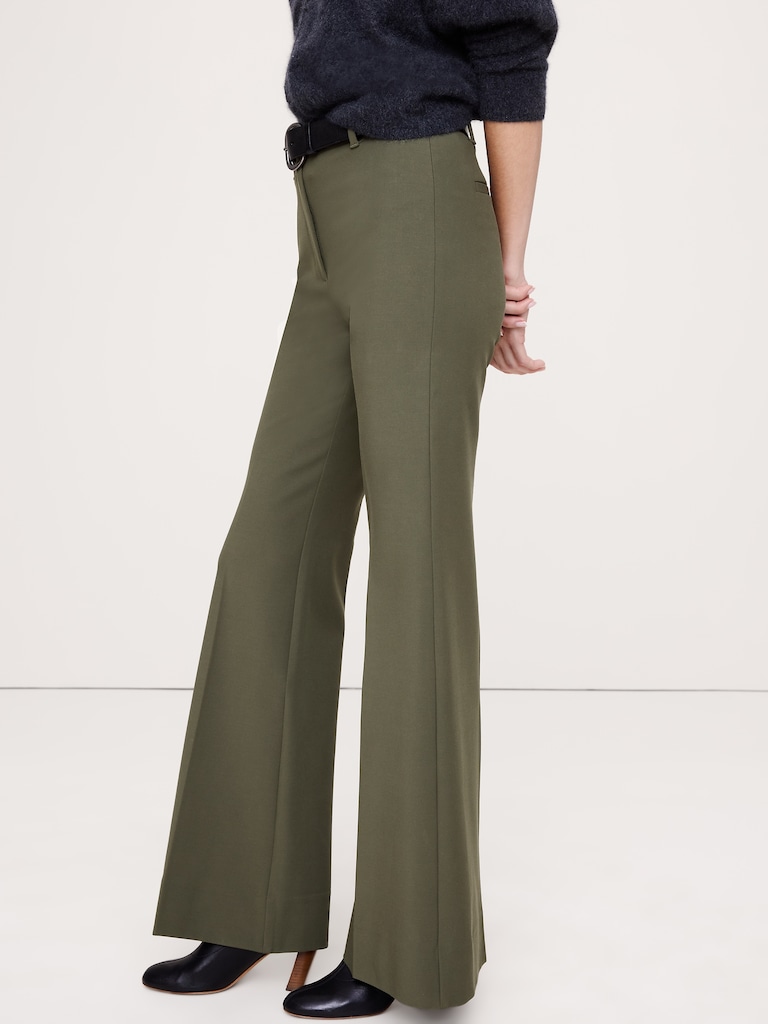 High-Rise Modern Flare City Stretch Pant