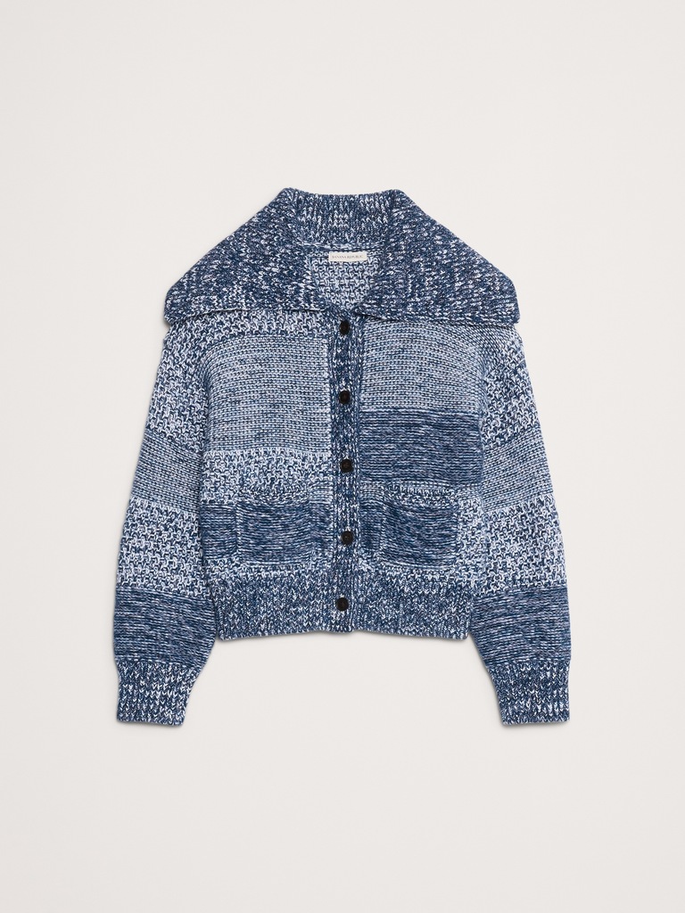 Spacedye Cotton-Wool Cardigan