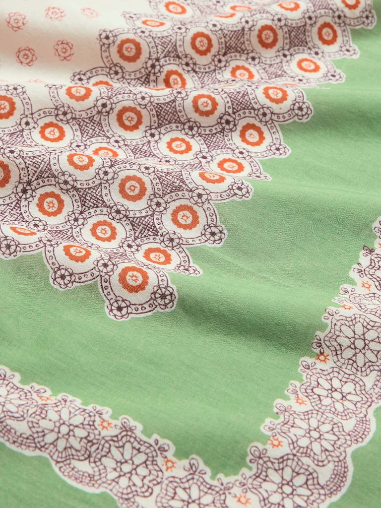 Large Cotton Square Scarf