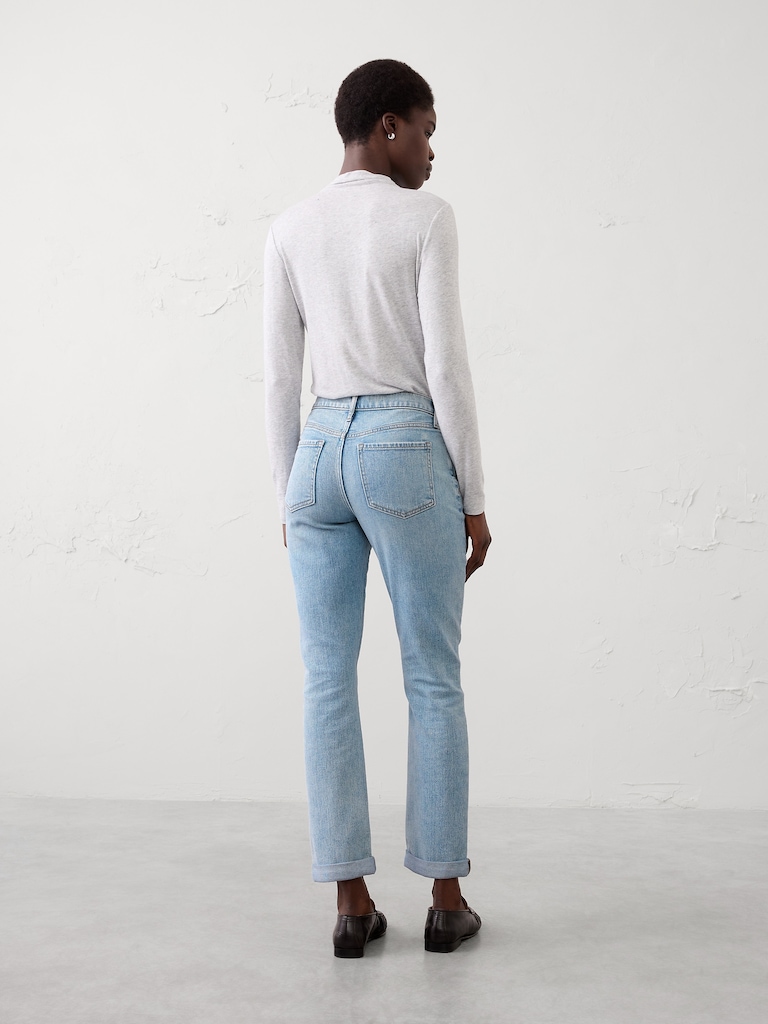 Girlfriend Mid-Rise Jean