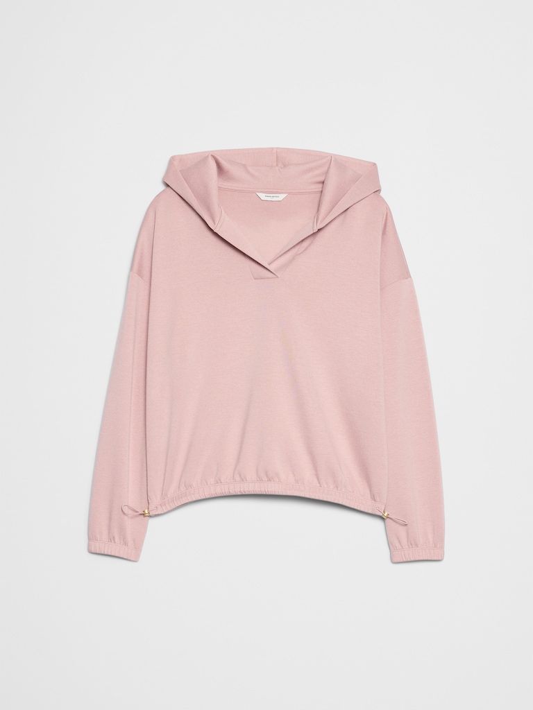 Knit Hoodie Sweatshirt