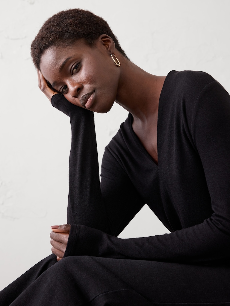 Sculptural Wire Hoop Earrings