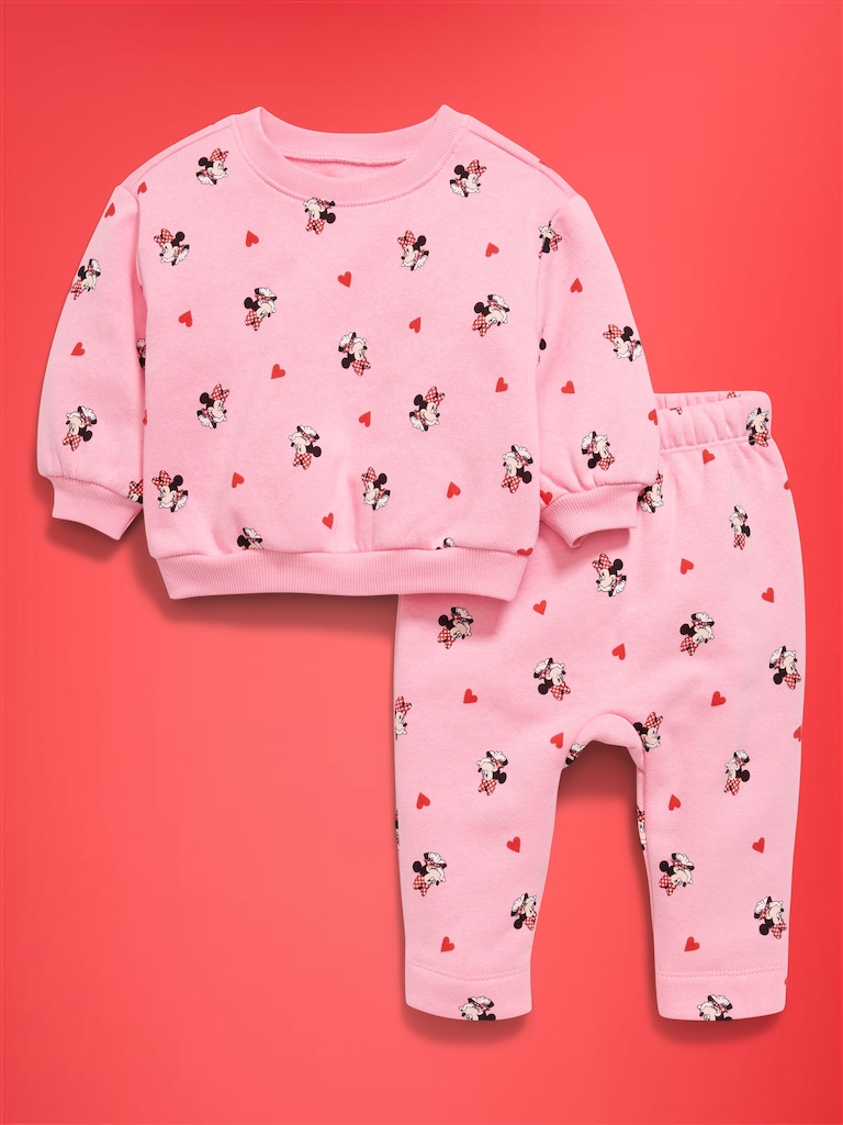 Old Navy x Disney Minnie Mouse Sweatshirt and Sweatpants Set for Baby