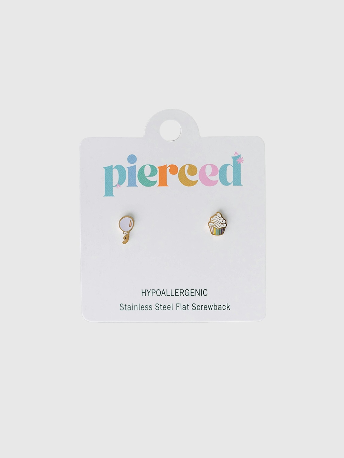 Pierced Co Birthday Party Screwback Earrings